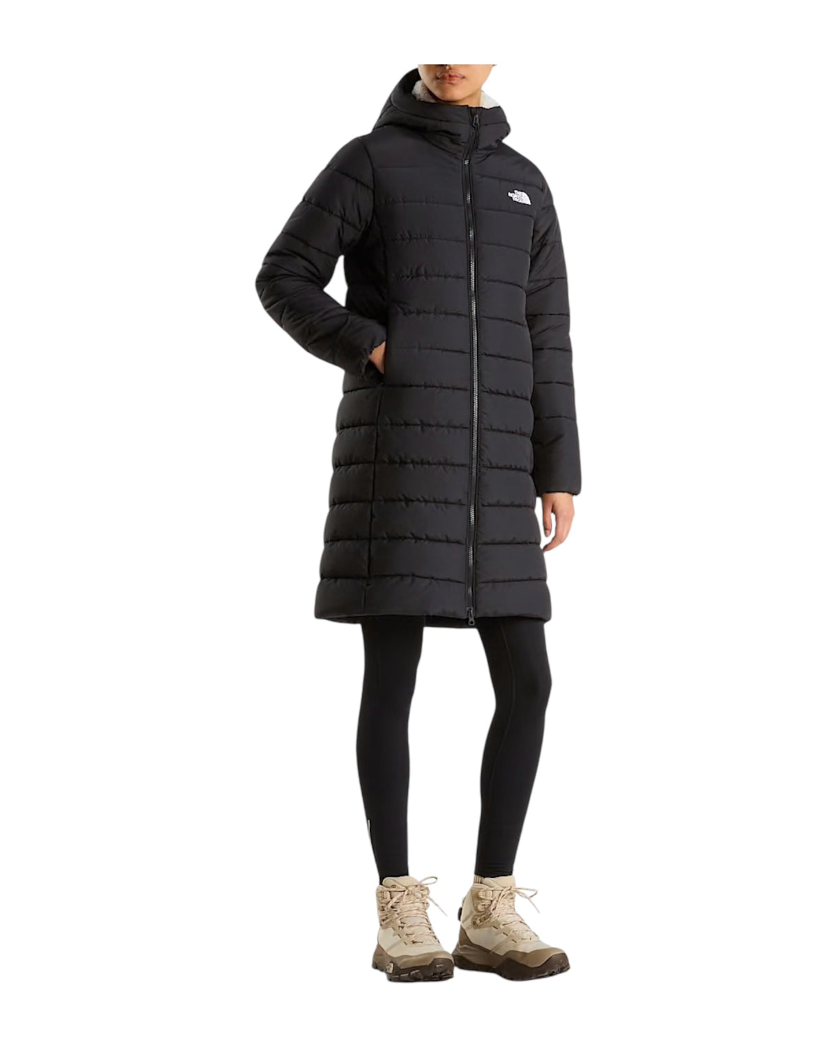 Parka da donna Black ACONCAGUA HOODED PARKA BLACK THE NORTH FACE 