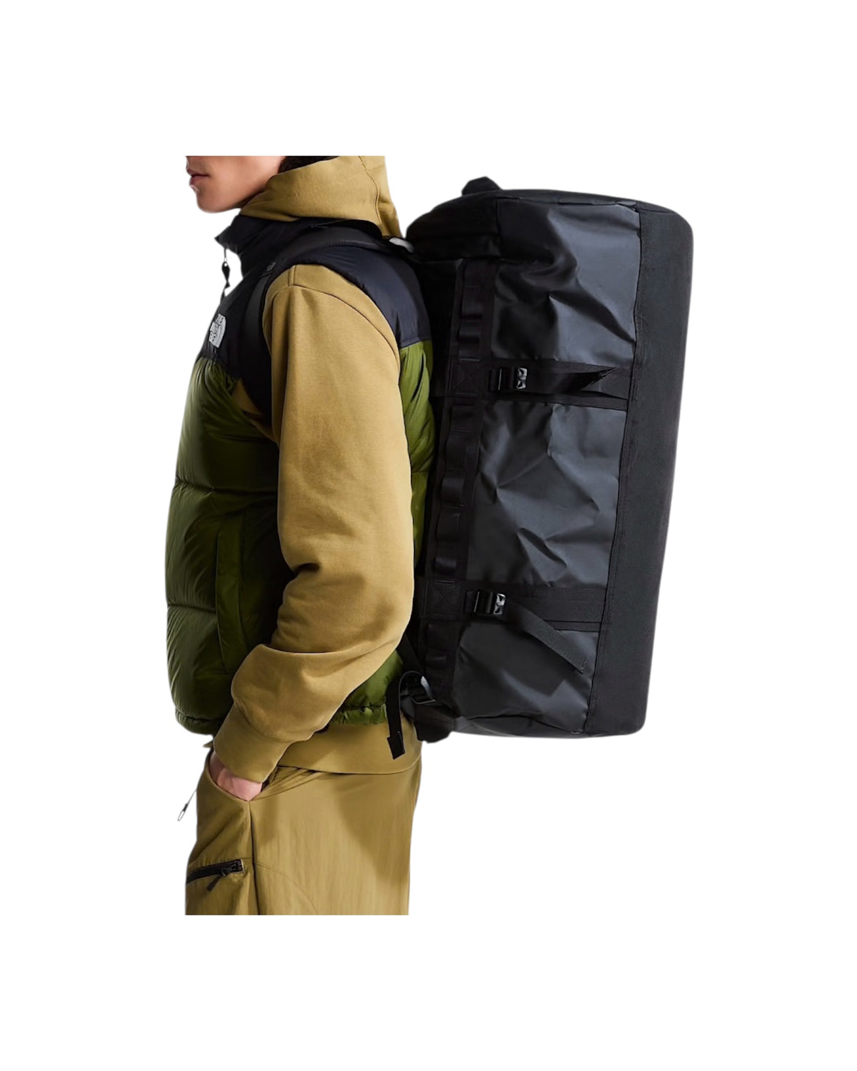 Borsone Base Camp Duffel Black - M BASE CAMP DUFFEL M BLACK THE NORTH FACE 