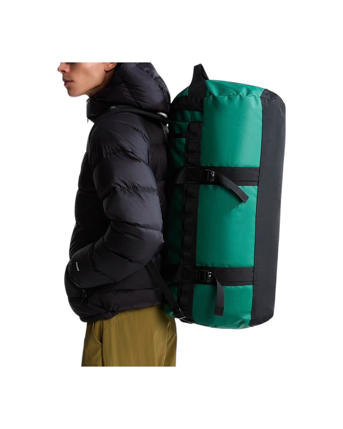 Borsone Base Camp Duffel Evergreen - M BASE CAMP DUFFEL M EVERGREEN THE NORTH FACE 