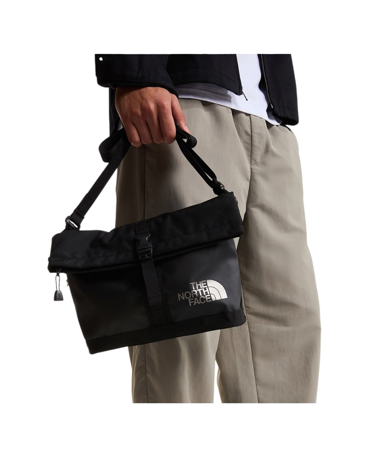 Borsa da spalla Base Camp Black BASE CAMP SHOULDER BLACK THE NORTH FACE 