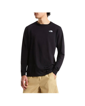 T-Shirt a maniche lunghe Simple Dome Black EVOLUTION SIMPLE DOME REGULAR LONG SLE BLACK THE NORTH FACE 
