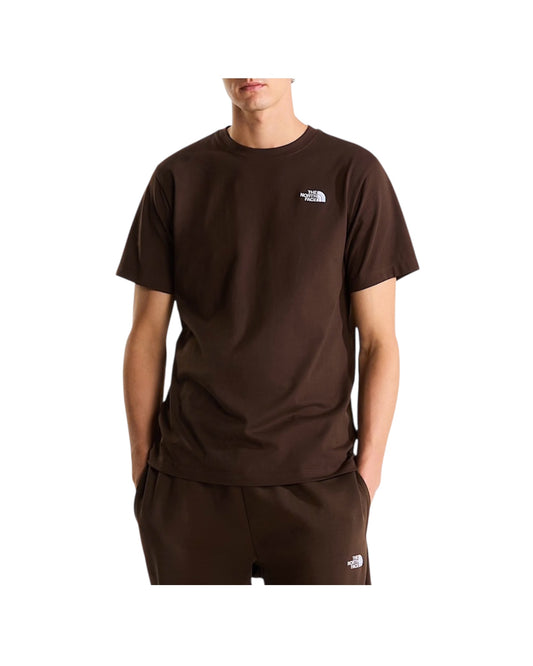 T-Shirt Simple Dome Dark chestnut EVOLUTION SIMPLE DOME REGULAR SHORT DARK CHESTNUT THE NORTH FACE 