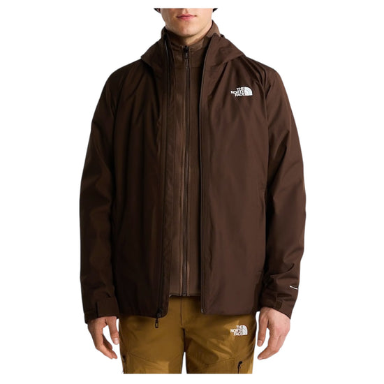 Giacca Triclimate 3 in 1 Dark chestnut QUEST TRICLIMATE DARK CHESTNUT SMOKEY BR THE NORTH FACE 