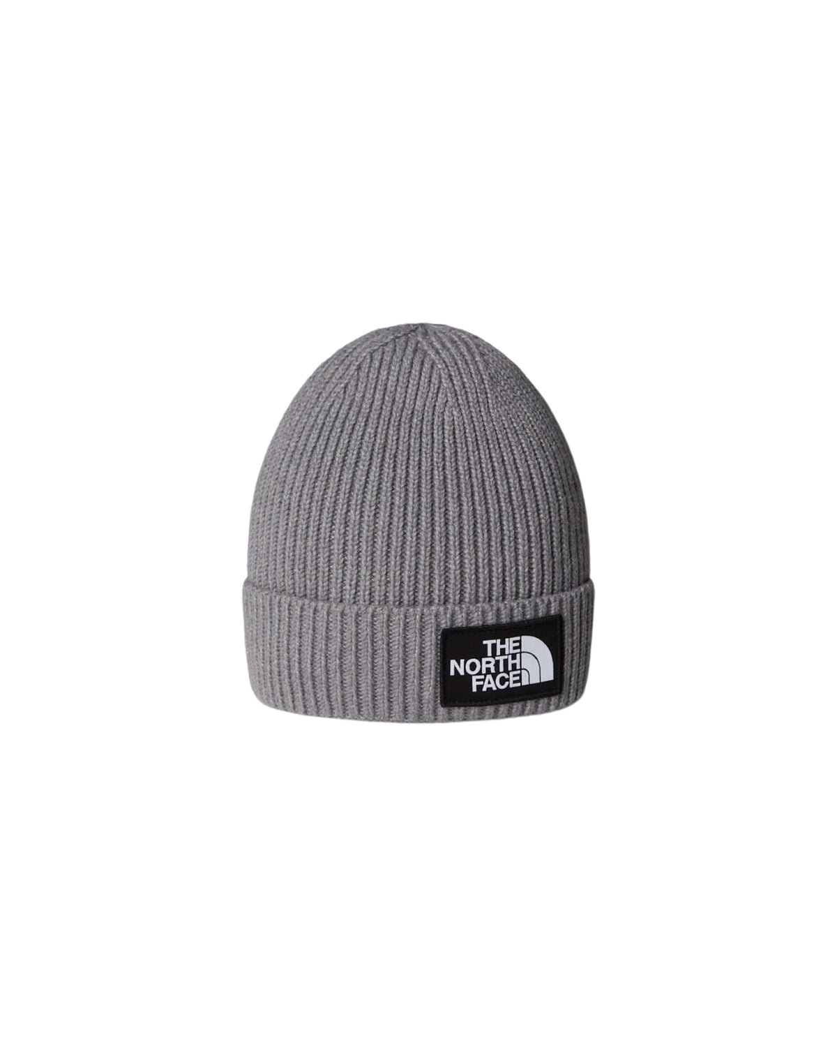 Cappello con risvolto TNF Logo Box Medium grey TNF LOGO BOX MEDIUM GREY THE NORTH FACE 
