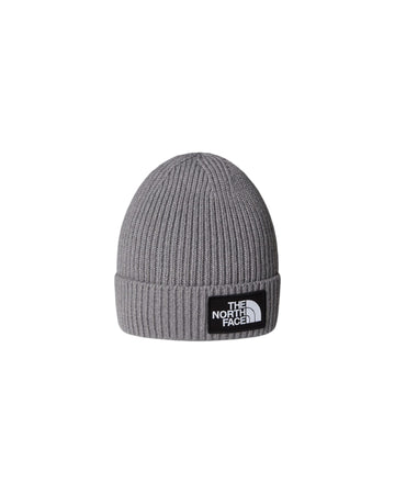 Cappello con risvolto TNF Logo Box Medium grey TNF LOGO BOX MEDIUM GREY THE NORTH FACE 