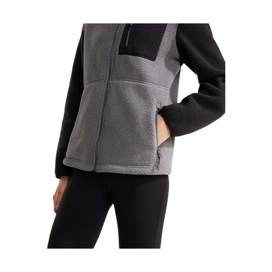 Giacca in Pile full zip Smoked pearl YUMORI FULL ZIP SMOKED PEARL BLACK THE NORTH FACE 