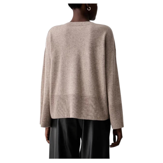 Maglione in lana Beige Melange 2AC2066 BEIGE MELANGE VICOLO 