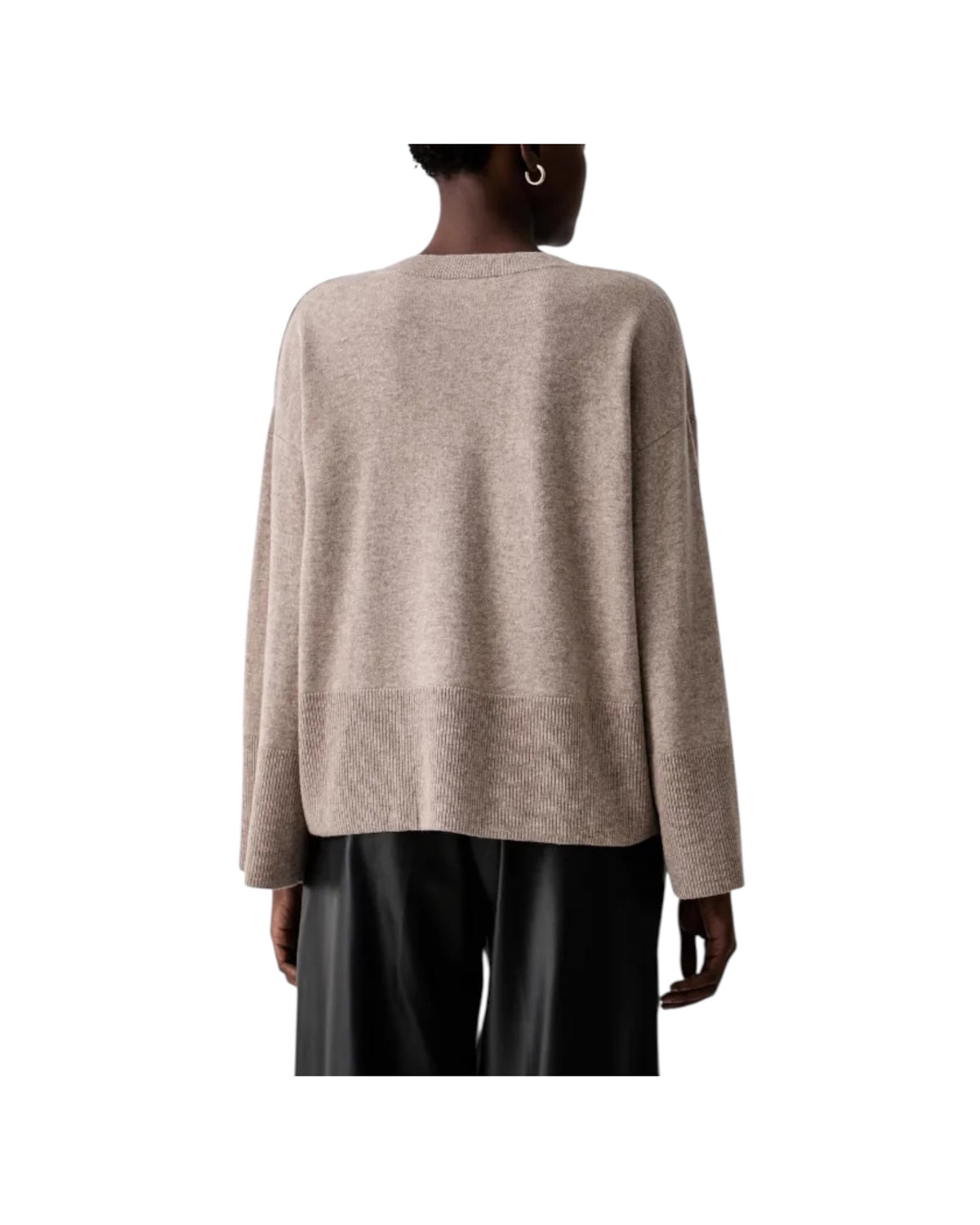 Maglione in lana Beige Melange 2AC2066 BEIGE MELANGE VICOLO 