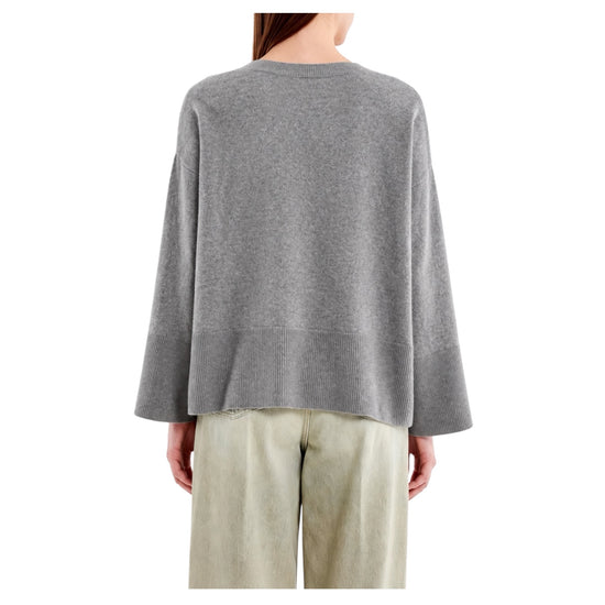 Maglione in lana Grigio Melange 2AC2066 GRIGIO MEDIO MELANGE VICOLO 