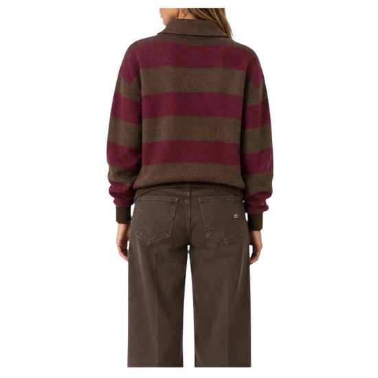 Maglia a polo Moro Bordeaux 2AC2076 MORO BORDEAUX VICOLO 