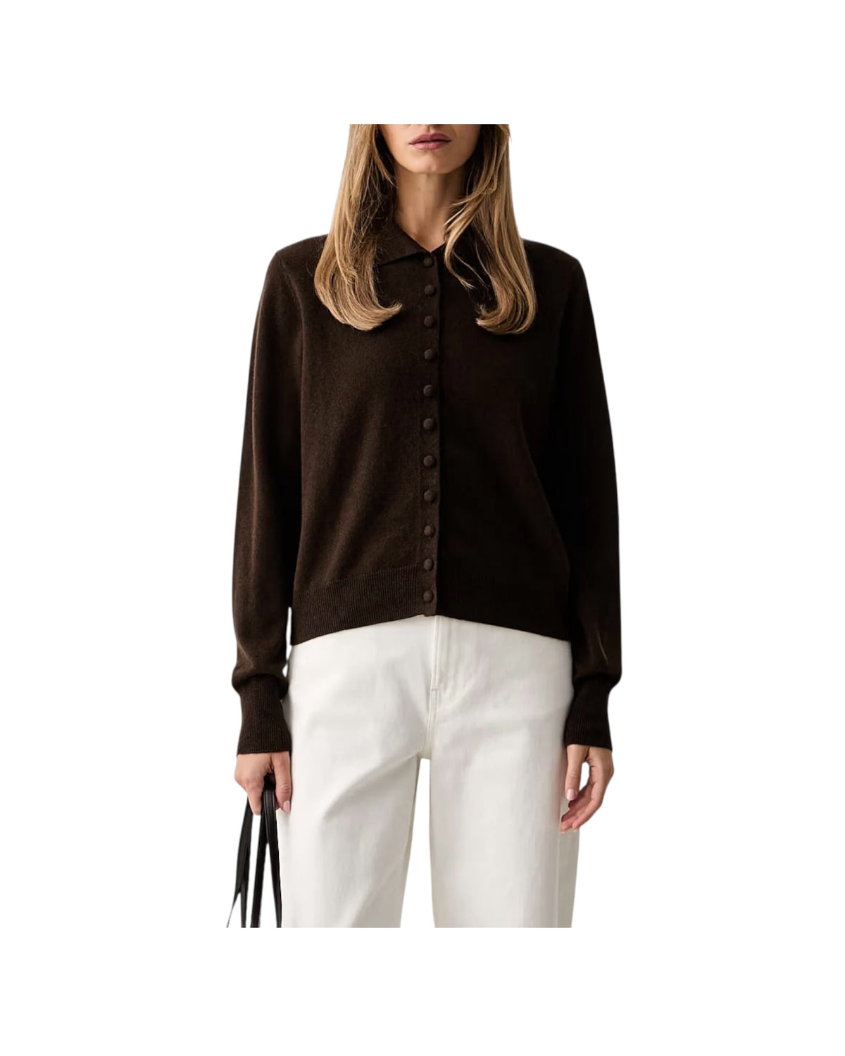 Cardigan in lana Moro 7AC7074 MORO VICOLO 
