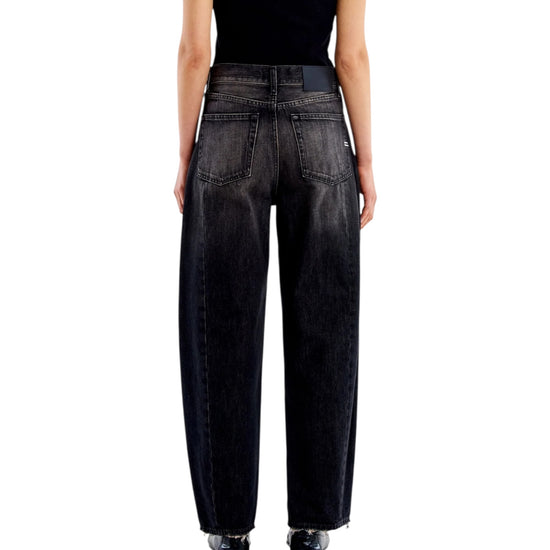 Jeans Chiara Barrel Nero dirty DAC5004 NERO DIRTY VICOLO 