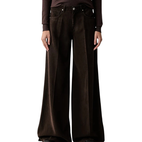 Pantalone in lyocell Fondente DAC5059 FONDENTE VICOLO 