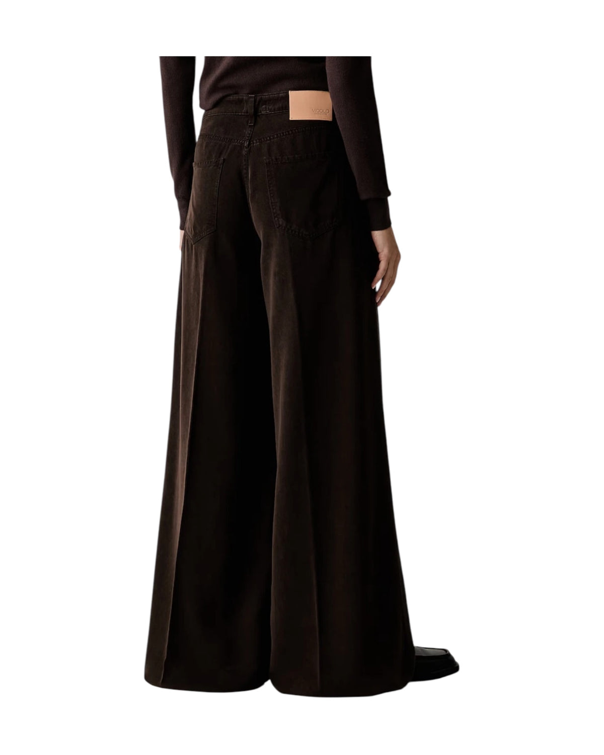 Pantalone in lyocell Fondente DAC5059 FONDENTE VICOLO 