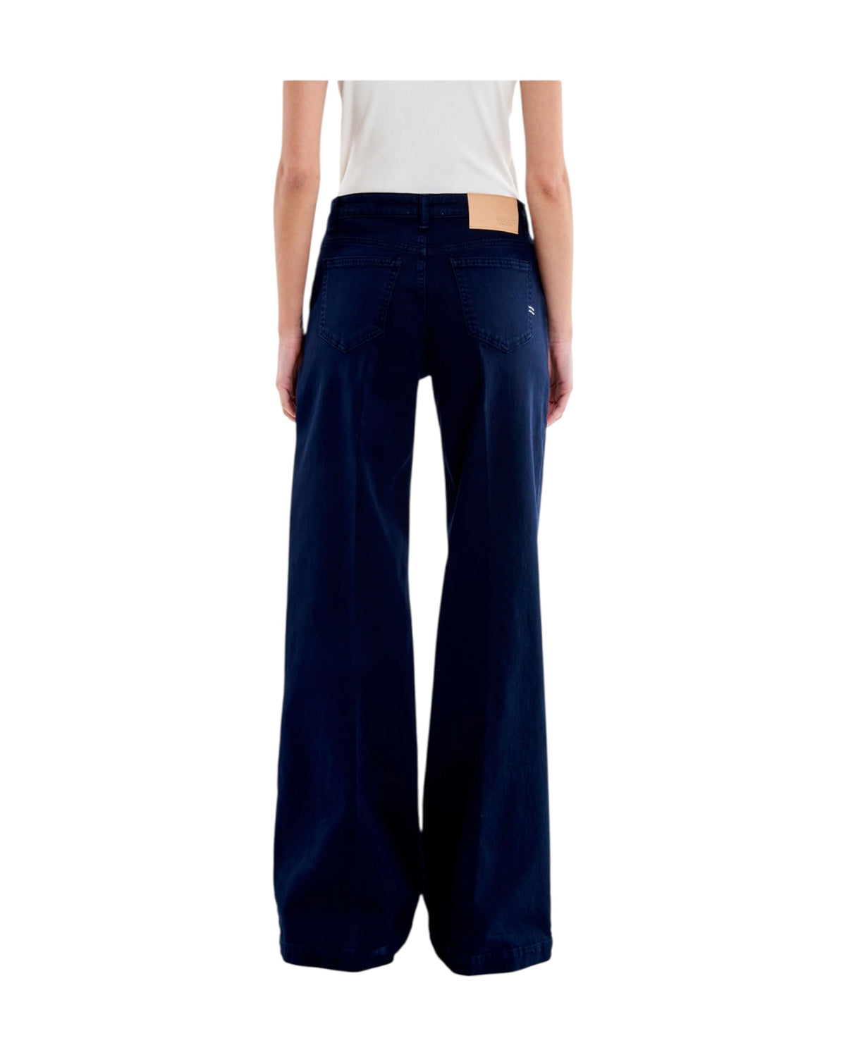 Jeans Elena Wide leg DAC5121 BLU VICOLO 