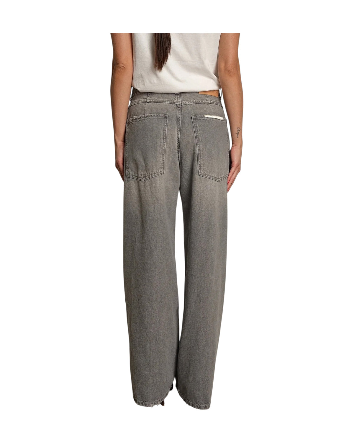 Jeans Mia Baggy Denim Grigio DAC5125 DENIM GRIGIO VICOLO 