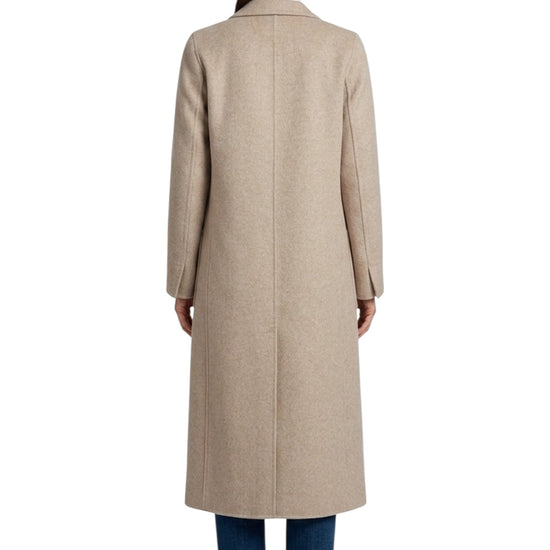 Cappotto lungo in misto lana Tortora melange TAC0002 TORTORA MELANGE VICOLO 