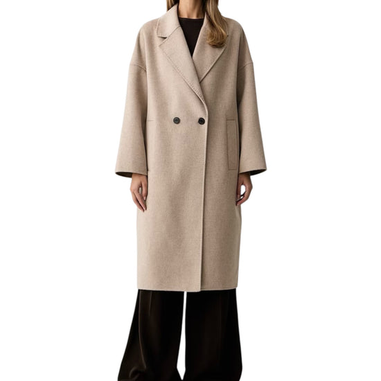 Cappotto misto lana Tortora melange TAC0003 TORTORA MELANGE VICOLO 