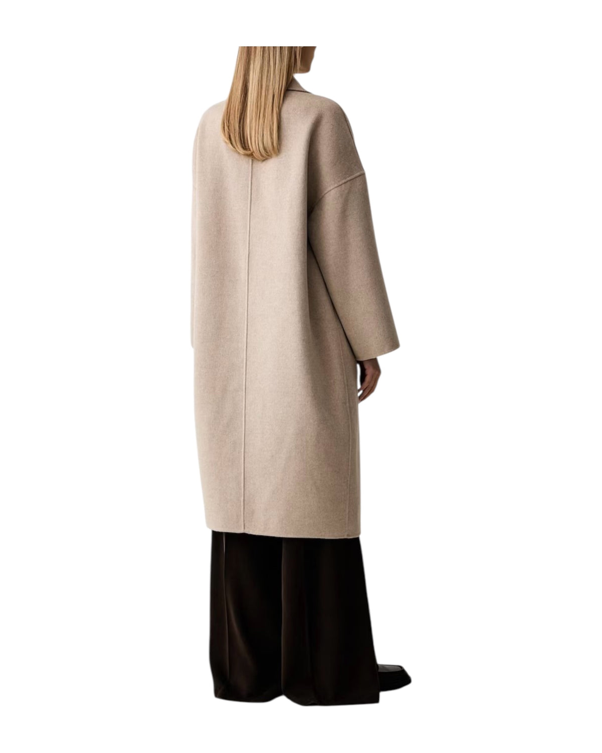 Cappotto misto lana Tortora melange TAC0003 TORTORA MELANGE VICOLO 