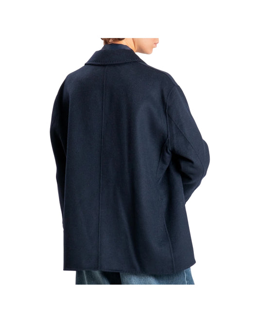 Giacca Over spalle scese Blu TAC0005 BLU VICOLO 