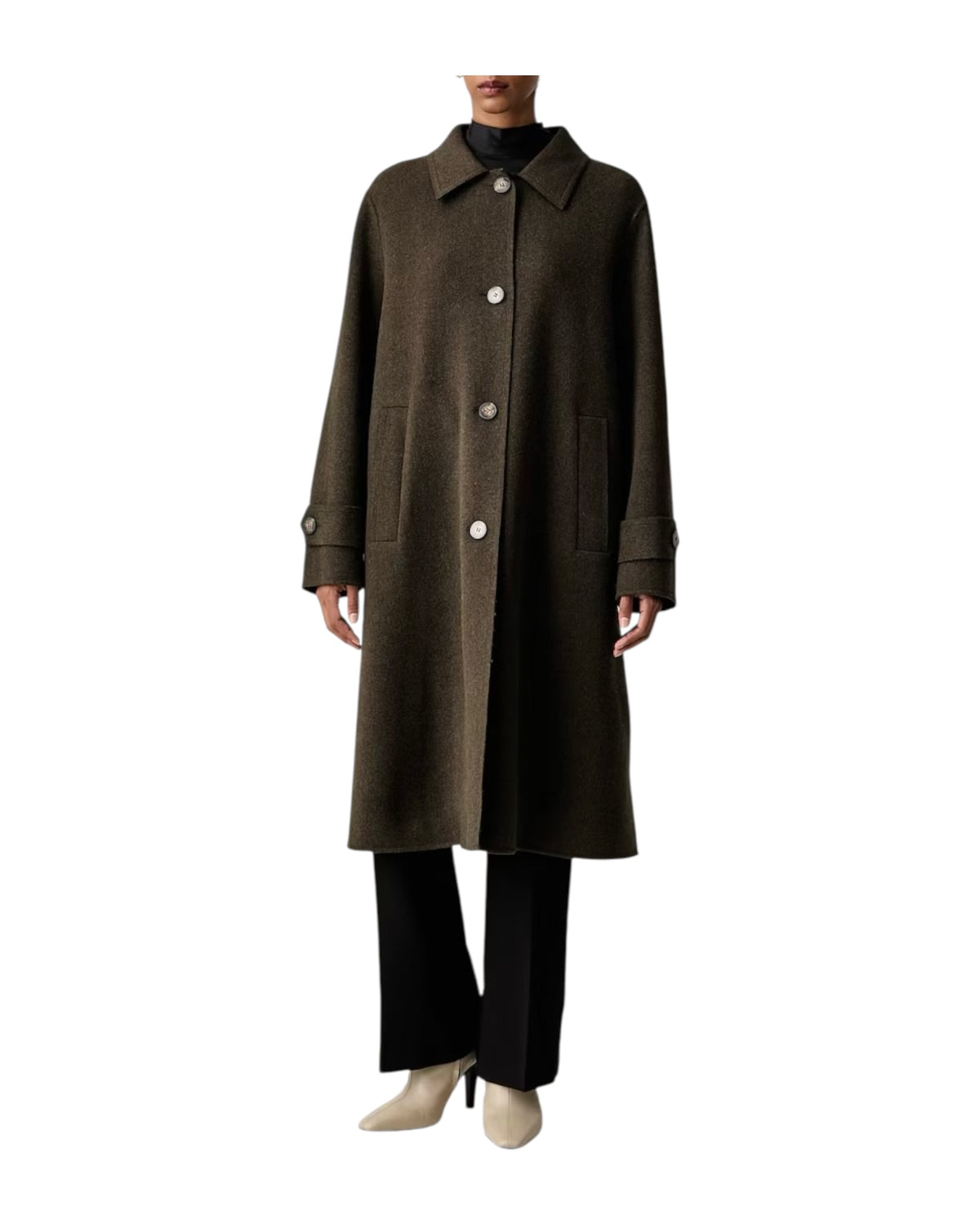 Cappotto in lana Army TAC0034 ARMY VICOLO 