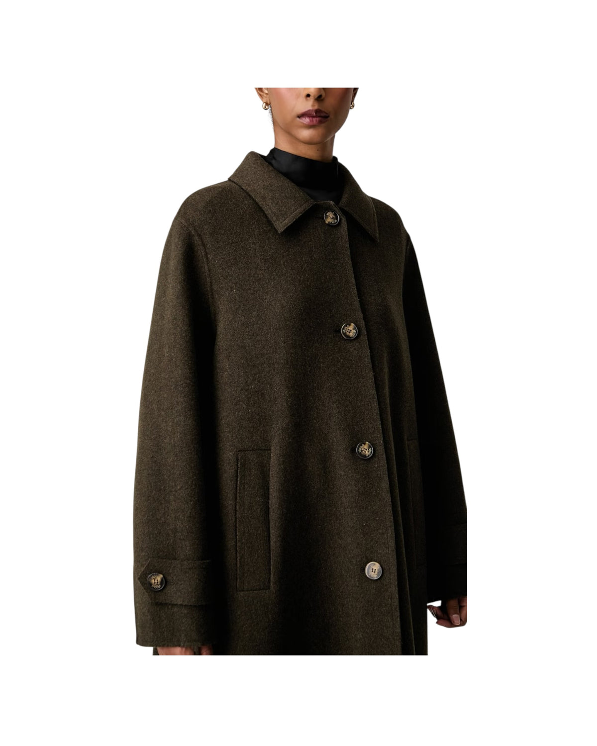 Cappotto in lana Army TAC0034 ARMY VICOLO 