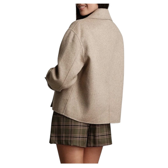 Cappotto corto con piumino Cacha melange TAC0061 CACHA MELANGE VICOLO 