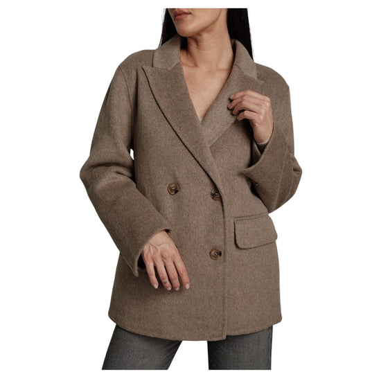 Cappotto corto misto lana Cacha' Melange TAC0083 CACHA MELANGE VICOLO 
