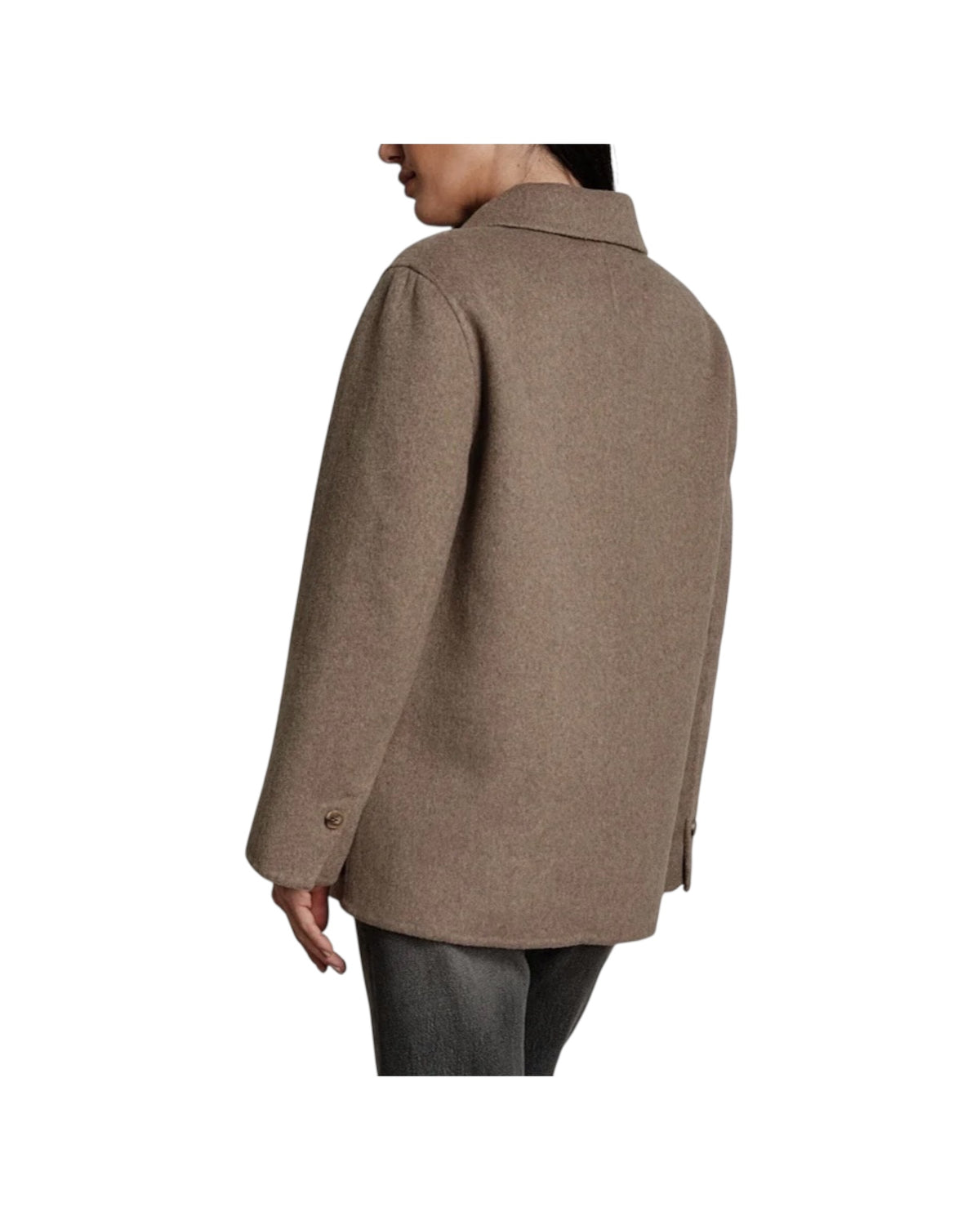 Cappotto corto misto lana Cacha' Melange TAC0083 CACHA MELANGE VICOLO 