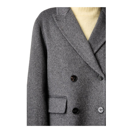 Cappotto corto misto lana Grigio Melange TAC0083 GRIGIO MEDIO MELANGE VICOLO 