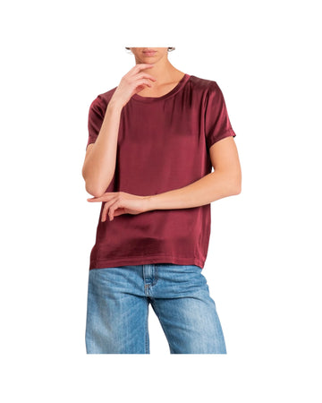 Maglia Satin Bordeaux TAC0282 BORDEAUX VICOLO 