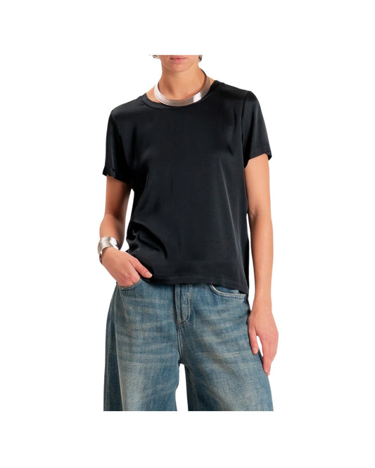 Maglia Satin Nero TAC0282 NERO VICOLO 