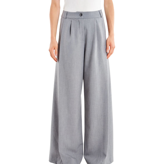 Pantalone Palazzo Grigio Melange TAC0438 GRIGIO MEDIO MELANGE VICOLO 