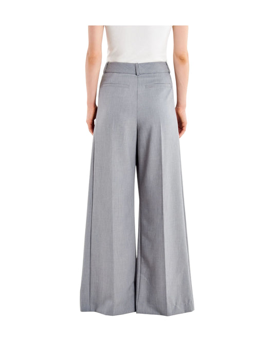 Pantalone Palazzo Grigio Melange TAC0438 GRIGIO MEDIO MELANGE VICOLO 