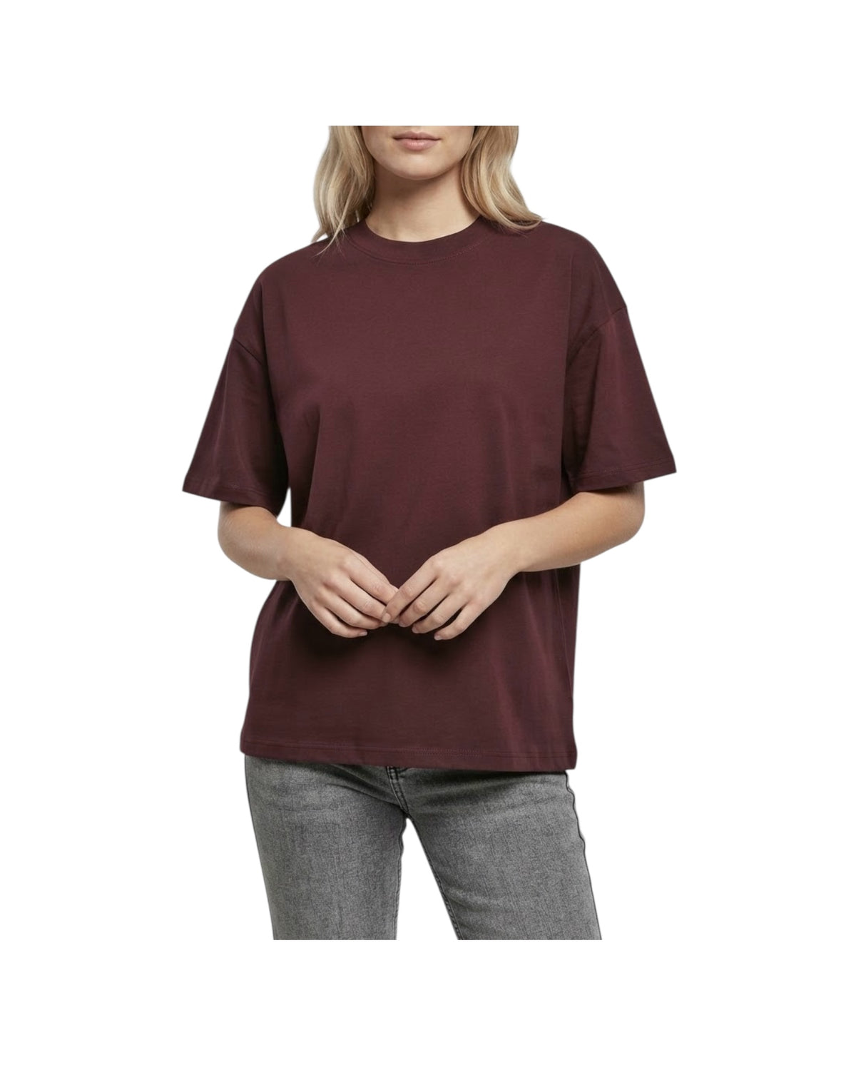 T-Shirt Over Bordeaux UAC0084 BORDEAUX VICOLO 