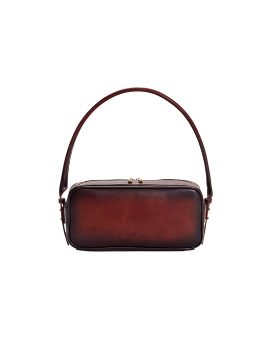 Borsa Bauletto Marrone nero XAC0004 MARRONE NERO VICOLO 
