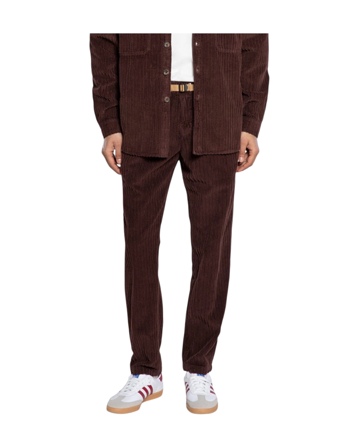 Pantalone in velluto rocciatore Marrone 26WSU66 311 81 WHITESAND 