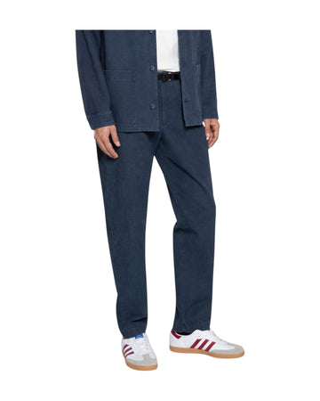 Pantalone in cotone lavato Blu 26WSU66 350 037 WHITESAND 