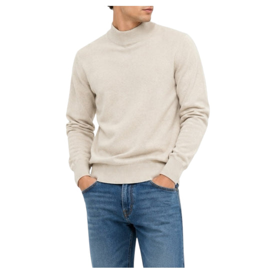 Maglione in lana e cashmere Sabbia 0021 101 WOOL&CO 