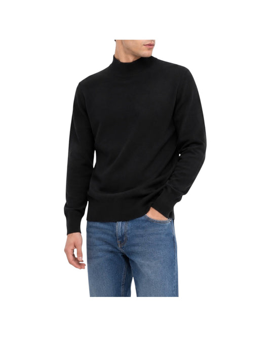 Maglione in lana e cashmere Nero 0021 13 WOOL&CO 