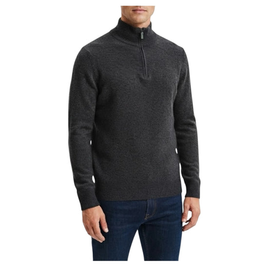 Lupetto in lana con zip Antrax 0141 12 WOOL&CO 