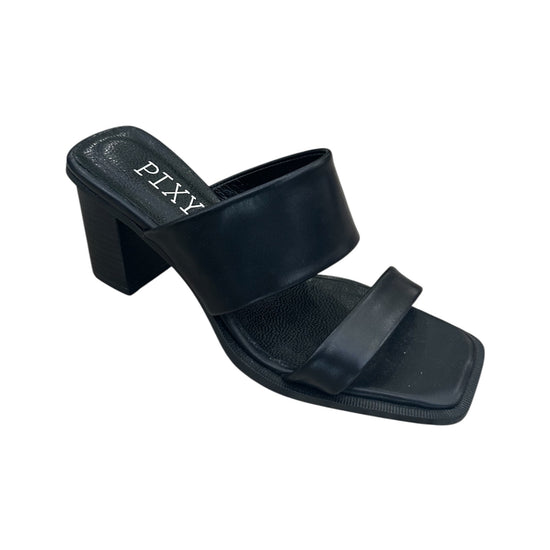Sandalo con tacco Nero 8047 BLACK PIXY 