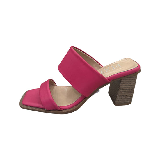 Sandalo con tacco Fucsia 8047 FUCSIA PIXY 