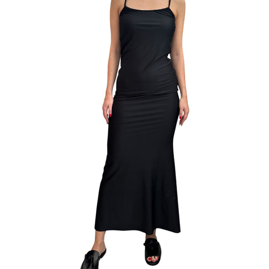 Vestito lungo Nero FK24-1362BK UNICA F**K 