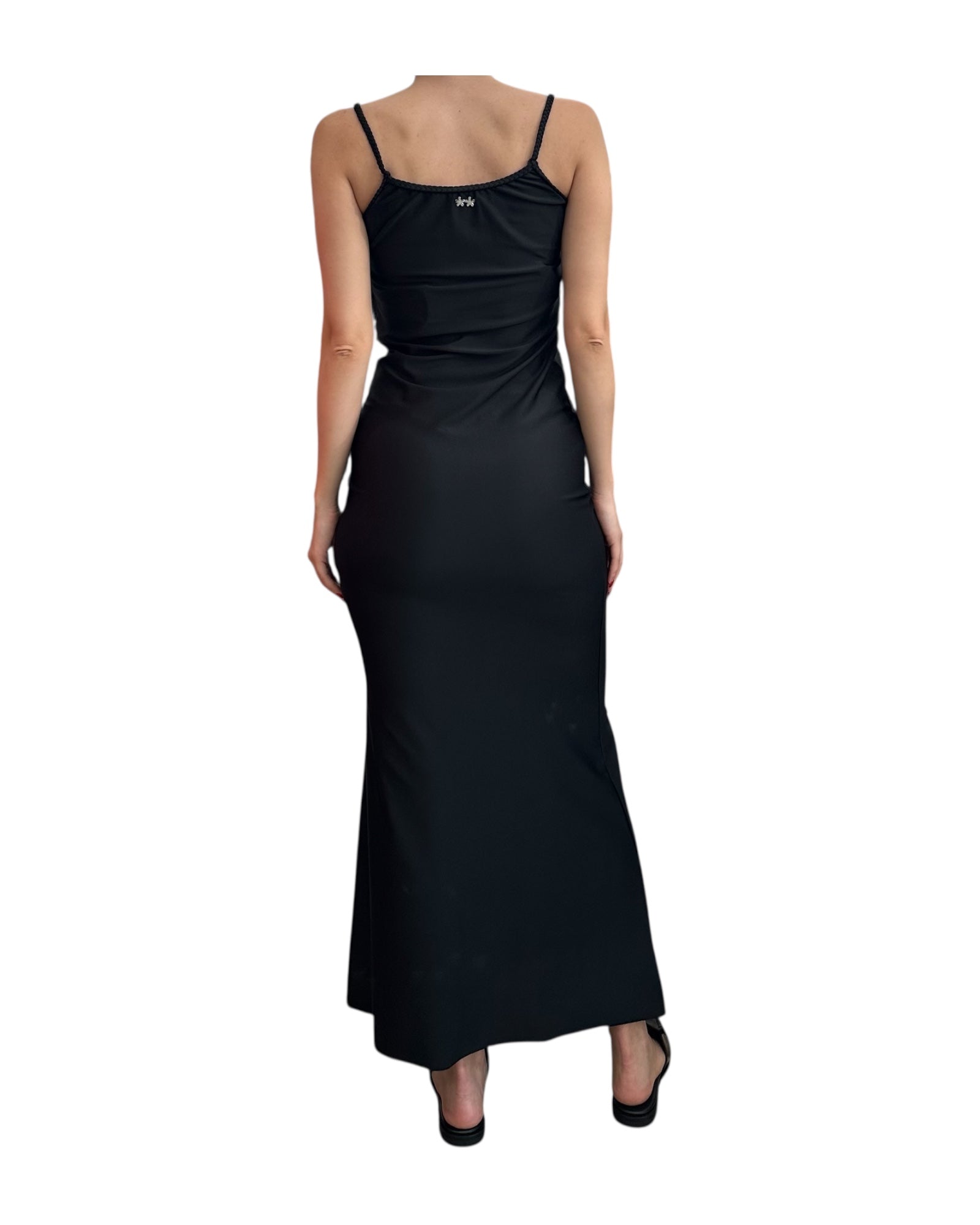 Vestito lungo Nero FK24-1362BK UNICA F**K 