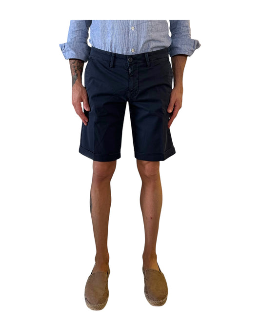 Bermuda Brighton Gabardina dark navy 213 BRIGHTON GABARDINA DARK NAVY MODFITTERS 