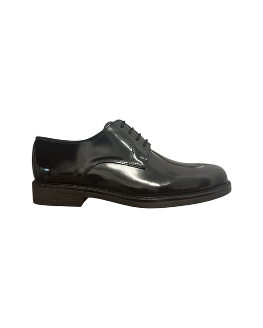 Derby in pelle Nero 720 ABRASIVATO NERO ANTICO CALZATURIFICIO ARTIGIANO 