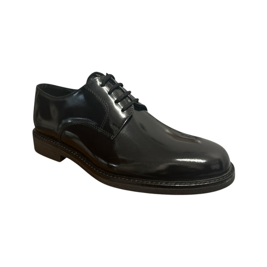 Derby in pelle Nero 720 ABRASIVATO NERO ANTICO CALZATURIFICIO ARTIGIANO 