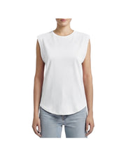 T-shirt Lily in cotone Optical white
