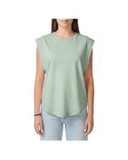 T-shirt Lily in cotone Sage